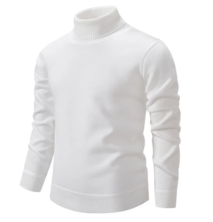 Men's turtleneck sweater of soft wool - Image 14