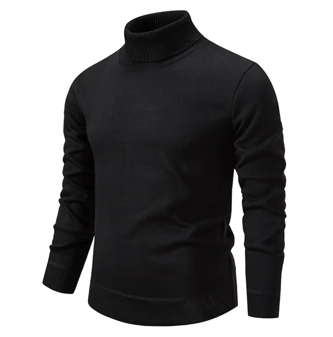Men's turtleneck sweater of soft wool - Image 9